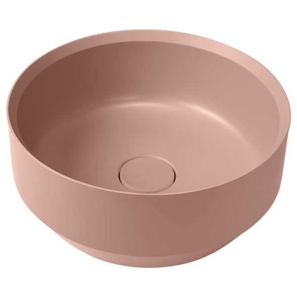 Lavatório IKEA BESSLINGEN rosa mate