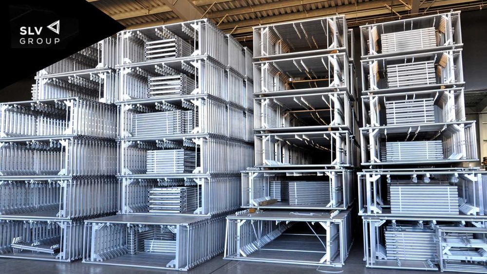 Rusztowanie elewacyjne SLV 73 aluminium * 200m2 *