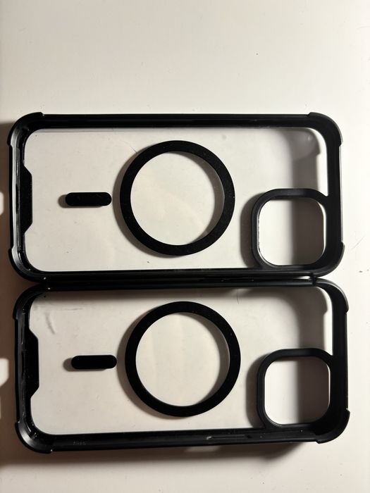 Capa iPhone 15 transparente MagSafe