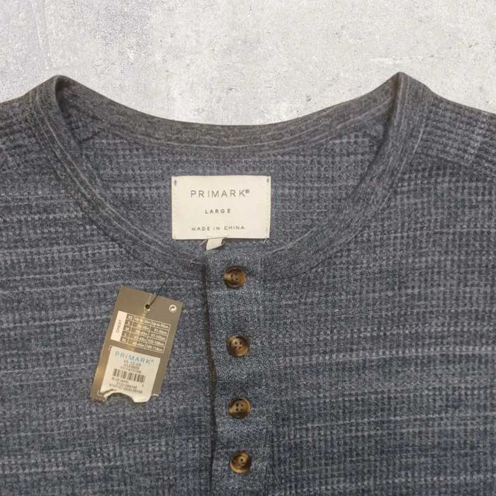 Primark Blue Mark sweterek męski Basic niebieski L