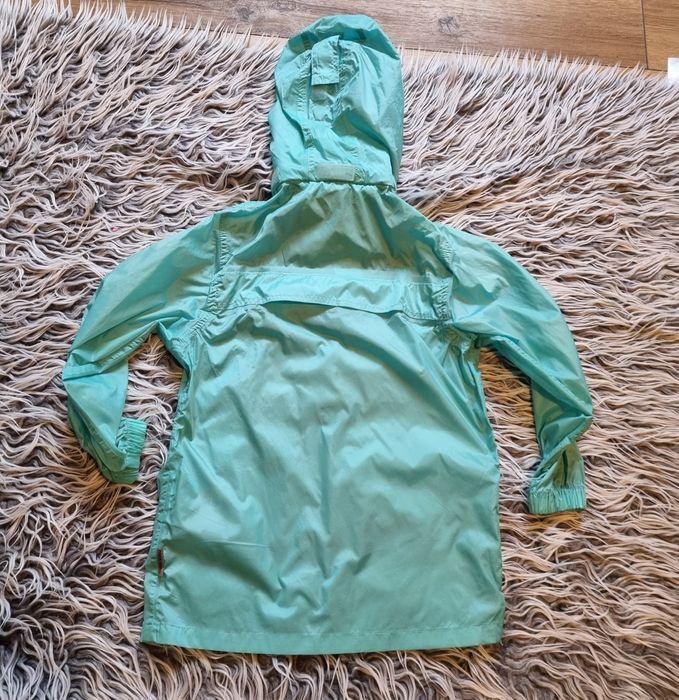 Kurtka 110 116 przeciwdeszczowa jesień wiosna cienka dla dziewczynki