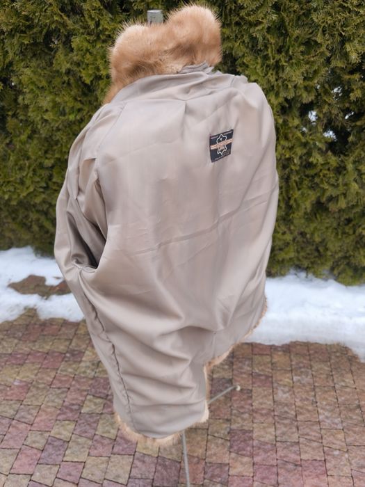 Futerko z norki beżowej