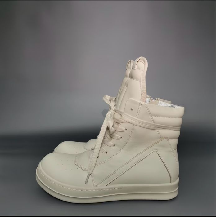 Rick Owens Geobasket White