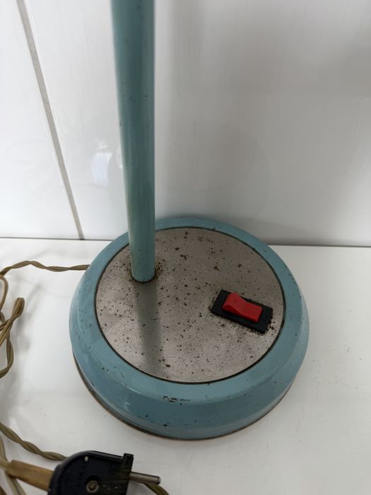 Lampka Polam biurkowa stojąca PRL
