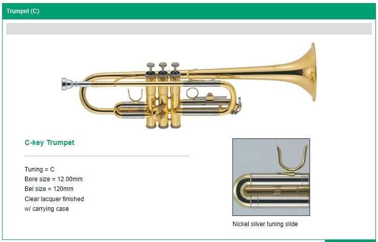 Trompete J Michael em Dó