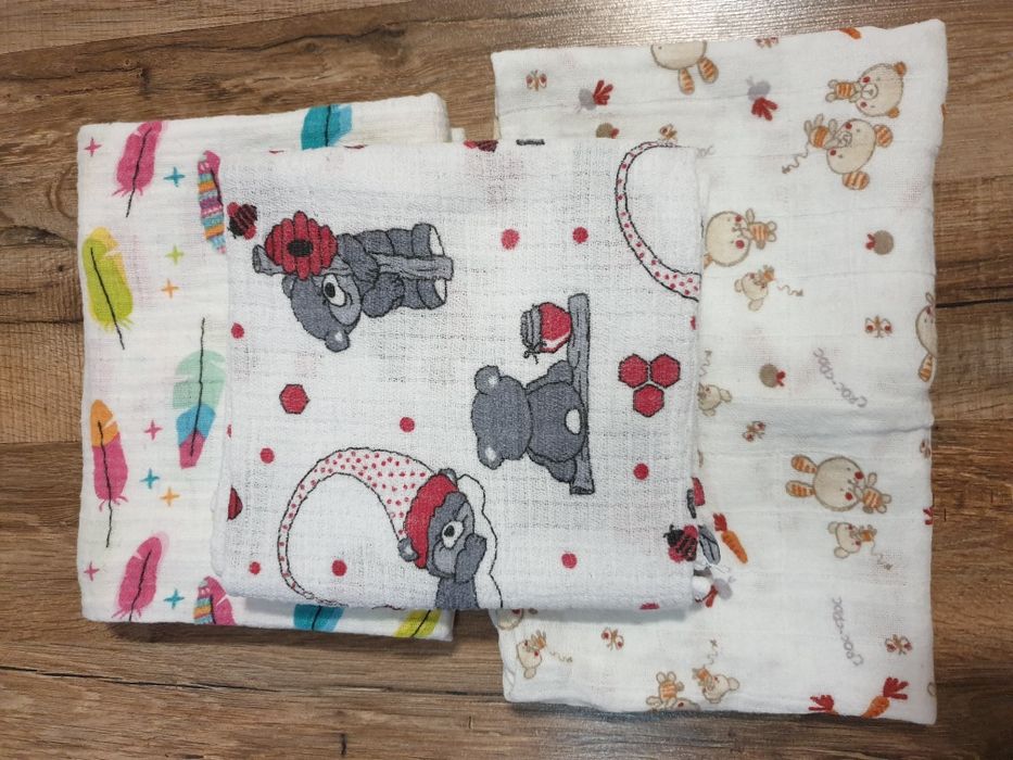 Пелёнки муслиновые 3шт