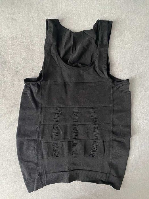 Podkoszulka Męska Wyszczuplająca Modelująca CZARNA