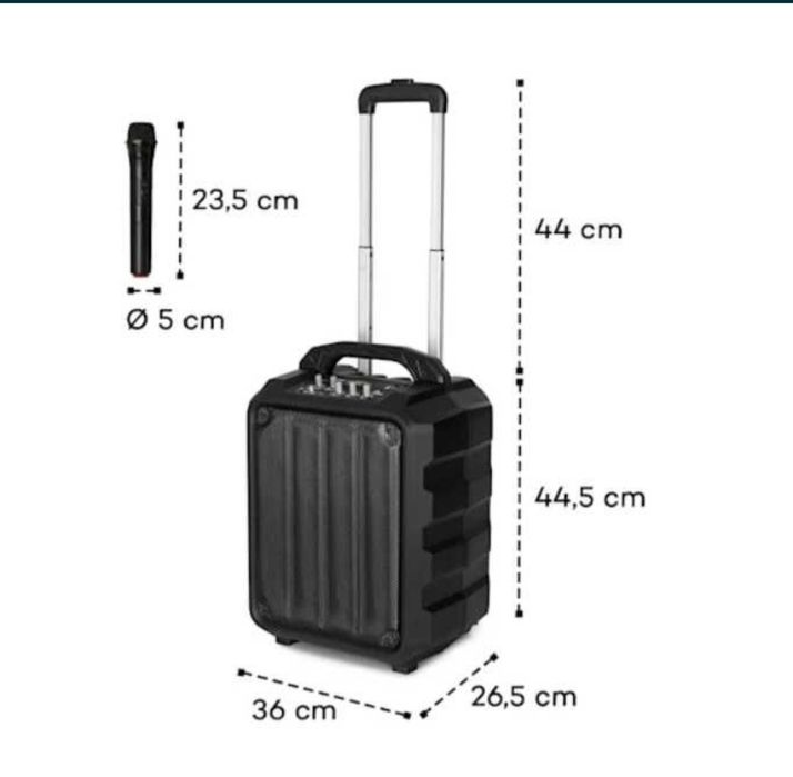 Głośnik auna nowka walizka