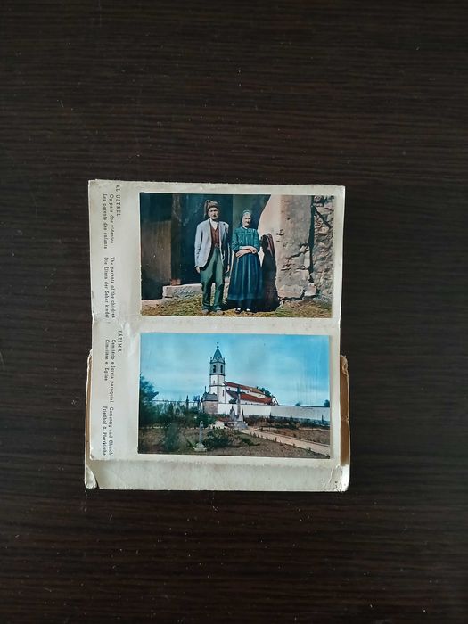 Livro miniatura milagre de Fátima