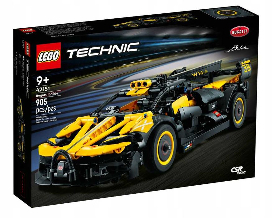 Nowe Klocki Lego Technic Bugatti Bolide 42151