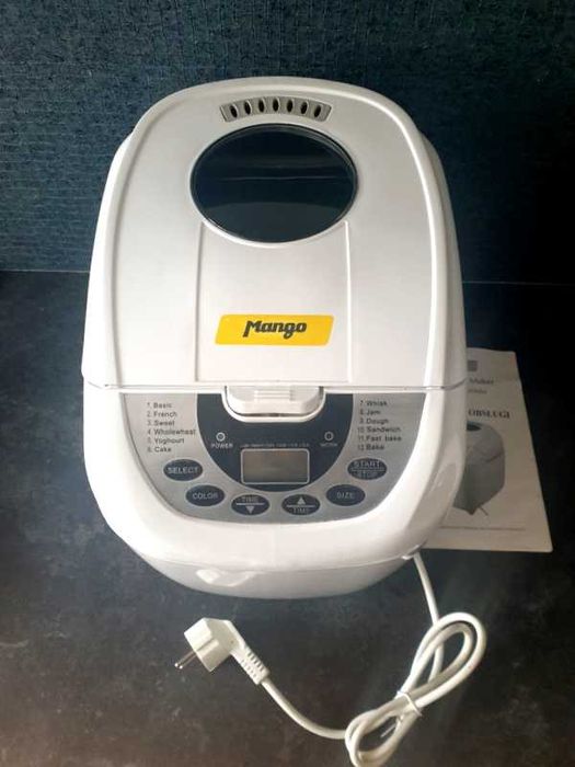 Mango bread maker maszyna do pieczenia chleba NOWY Gdynia Karwiny • OLX.pl