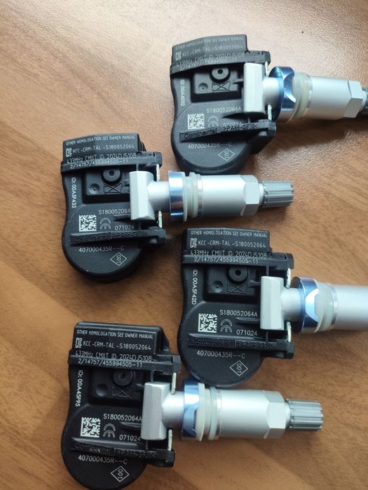 Nowe czujniki ciśnienia tpms w kole renault laguna coupe Megane scenic