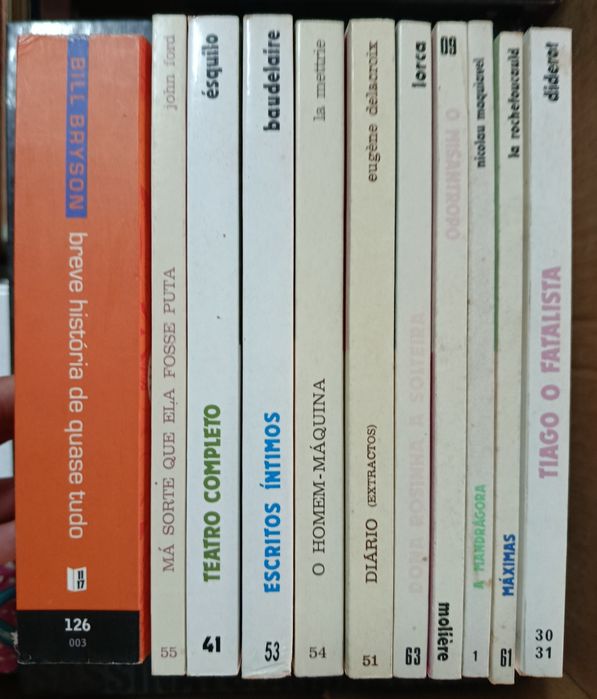 Lote  de  Diversos  LIVROS  Usados ( 1 ) Velharias