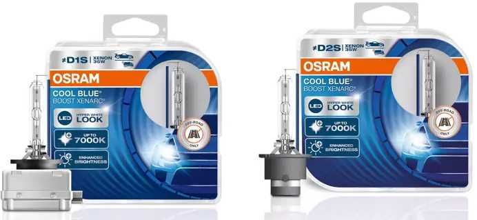 Lâmpadas LED, Xenon e Halogéneo OSRAM