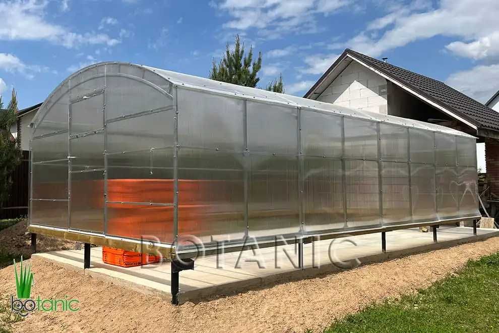 Szklarnia Stalow 4m Poliwęglan Premium Bardzo Wytrzymała BezFundamentu