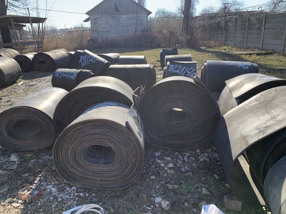 Продам конвеєрну стрічку 1200, 1000, 800 мм., б/в та нову.