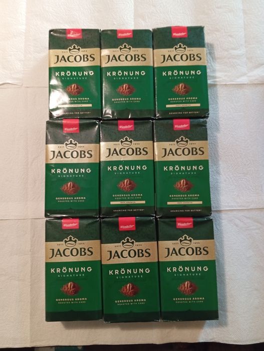 Jacobs Kronung Kawa Mielona 250g 9 szt.