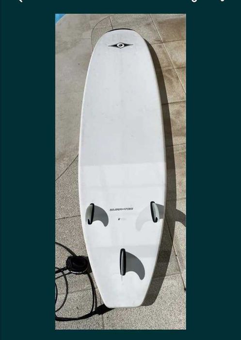 Epox 7 8 Malibu evolution funboard prancha de surf nsp FCS