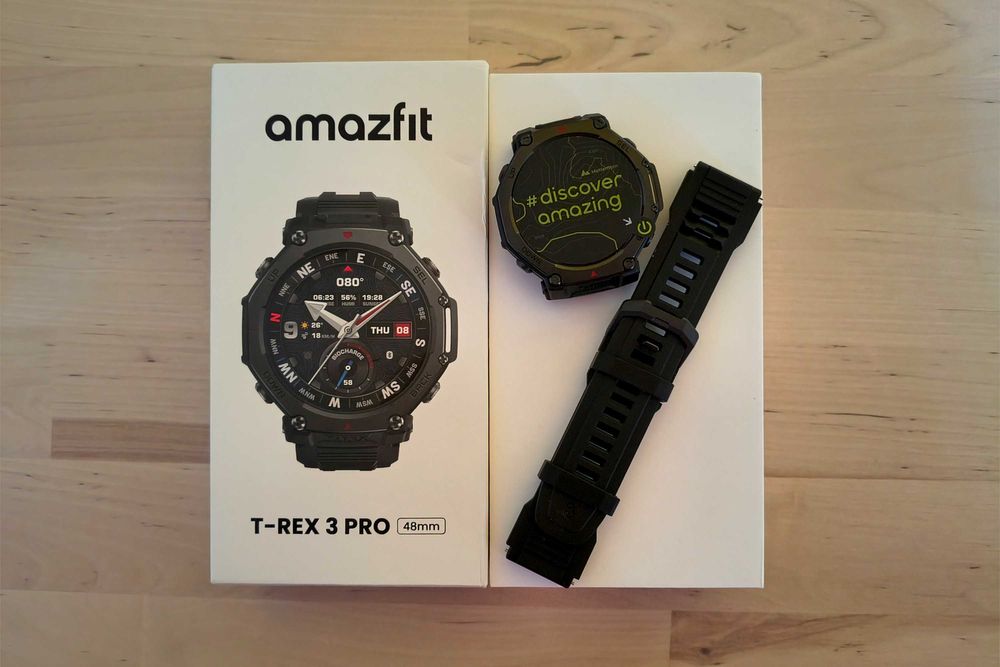 Amazfit T-Rex 3 Pro 48mm Black