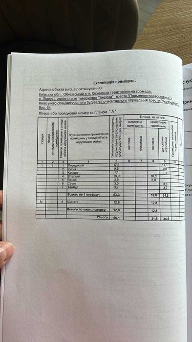 Продаж будинку 66 кв.м. у Підгірцях, Обухівський р-н, без коміс.