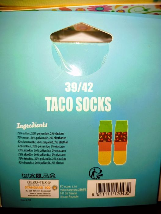 Skarpety taco  39-42
