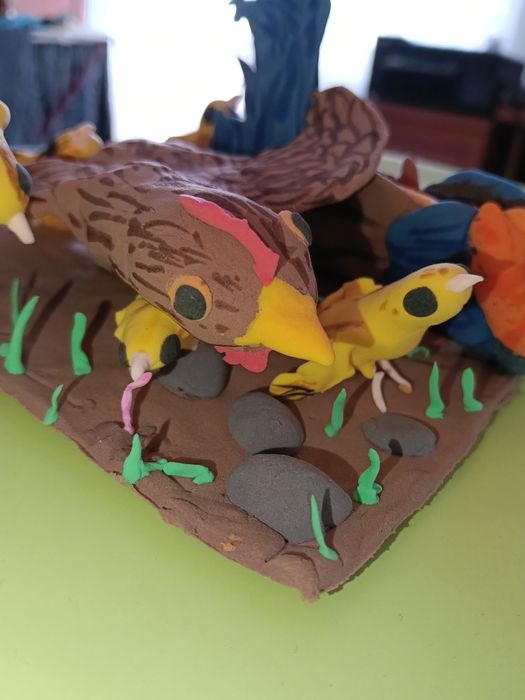 Rodzina kurczaków Hand Made