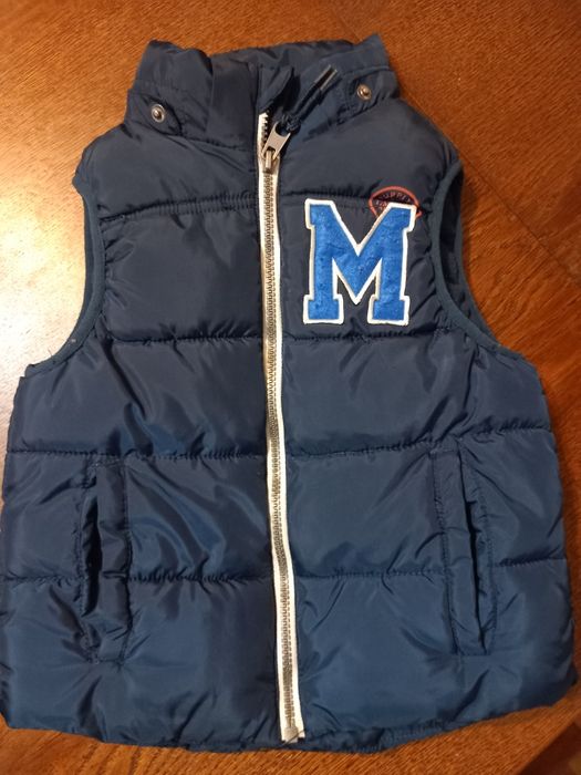 Granatowy bezrękawnik H&M