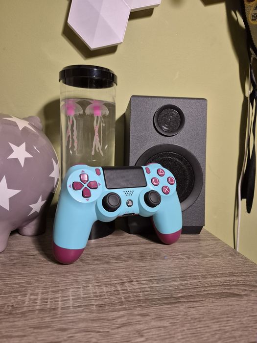 Oryginalny pad kontroler dualshock do PlayStation 4 Ps4 berry blue