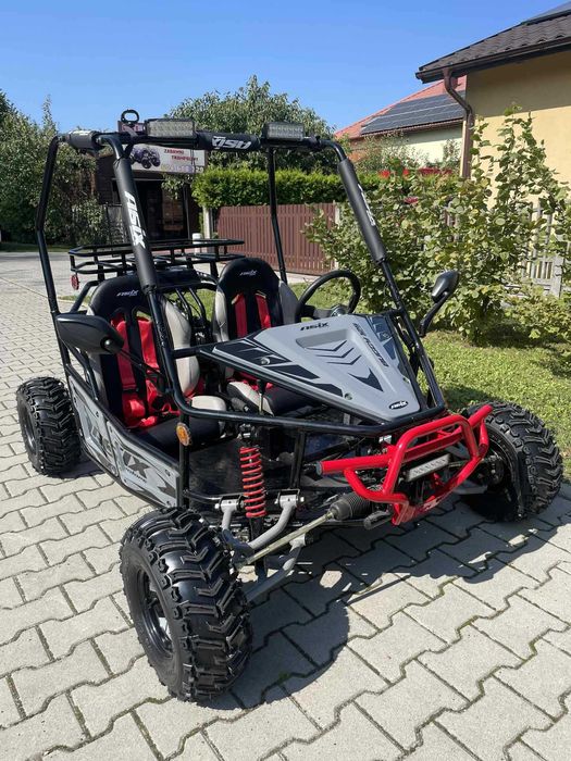 Buggy ASIX 125/200 cc dla 2 osób Spalinowy Koła pompowane 7 cali