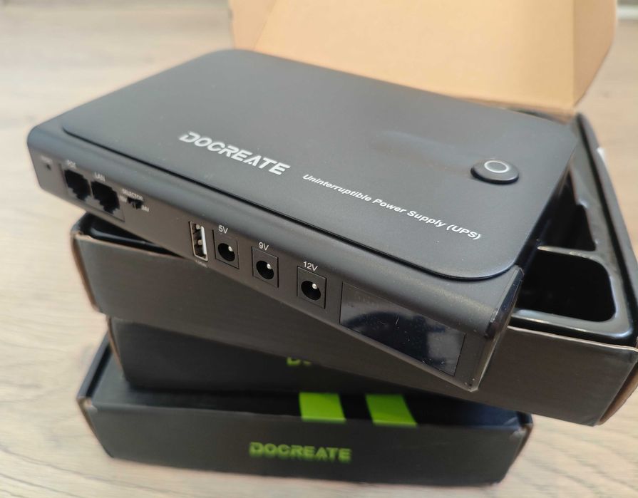 UPS 36W Павербанк (ДБЖ,УПС) DC1036L 4 АКБ роутер, камер (5v,9v,12v)