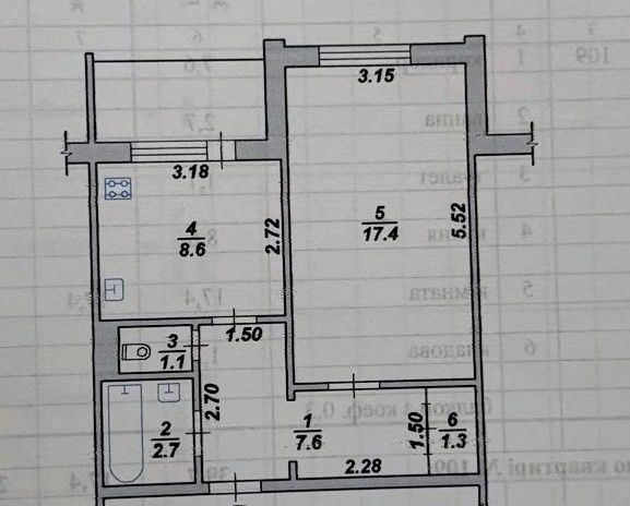 Продам 1-но кім. кв., р-н Панчішної ф-ки
