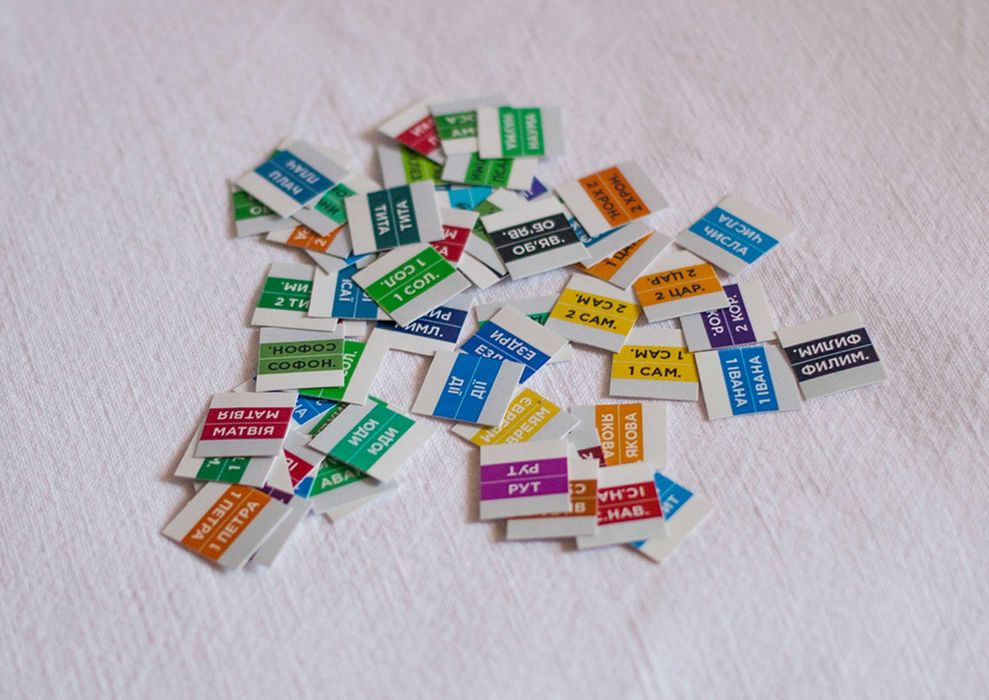 Закладки на Біблію, Біблія, Библия, Наклейки, індекси