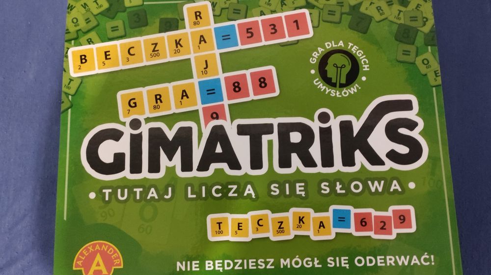 Gimatriks gra planszowa