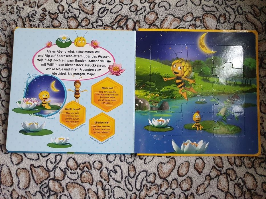 Книга пазл Бджілка Майя, фірмова