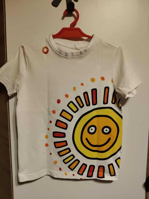 Zestaw 5 koszulek, T-shirtów chłopięcych r. 116