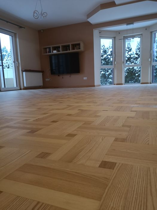 Renowacja cyklinowanie podłóg parkiety schody bezpyłowe