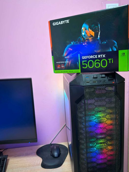 Na Sprzedaż Komputer Gamingowy Ryzen 5 5600x 16gb Ram Rtx 5060-Ti Ssd  Lub Zamiana