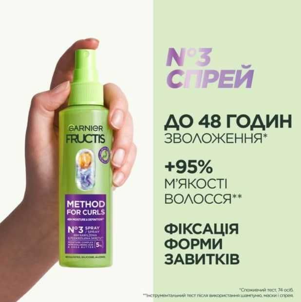 Зволожувальний спрей Garnier для хвилястого та кучерявого волосся