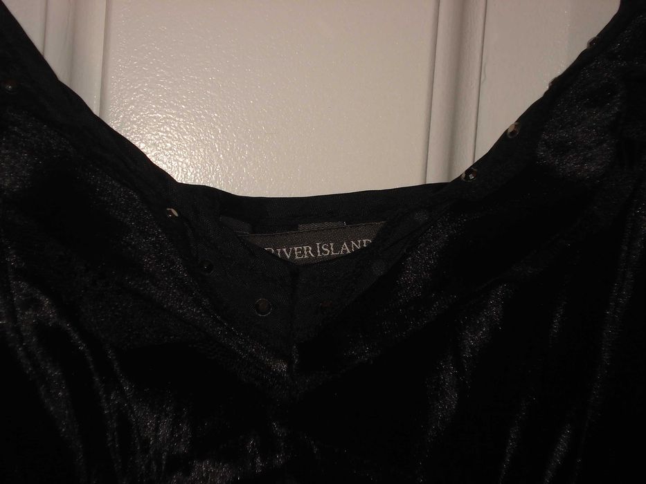 Sukienka mała czarna RIVER ISLAND studniówka, karnawał 36 / S