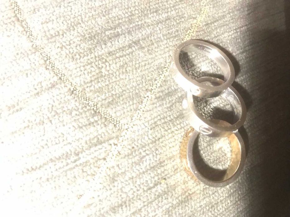 Комплект каблучок Cartier