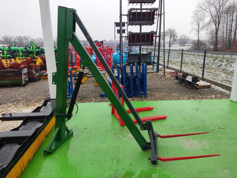 Ładowacz na tył ciągnika do Bel siana Podnośnik z Hydraulika NOWA