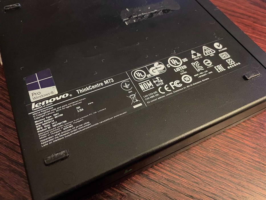 Lenovo Thinkcentre M73 Intel Core i5