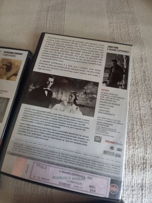 Três dvds originais por cinco euros