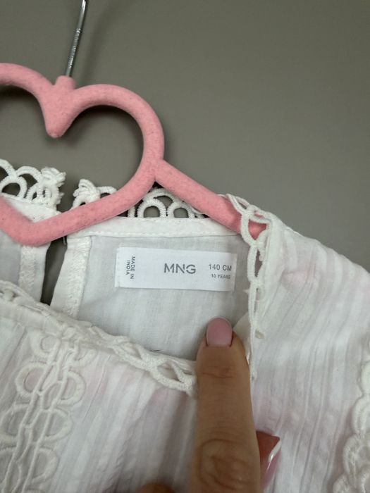 Блуза сорочка рубашка mango 140 см 10 років reserved
