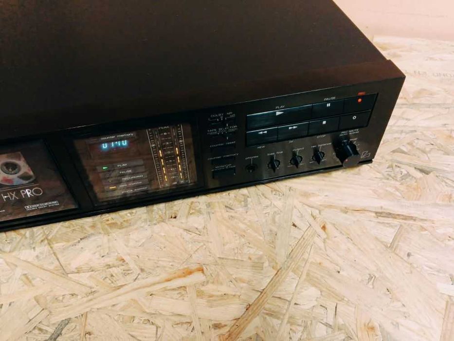 Piękny Klasyk Deck! Magnetofon 3-głowicowy LUXMAN K-112 /HX Pro /Bias Fine /Wysyłka