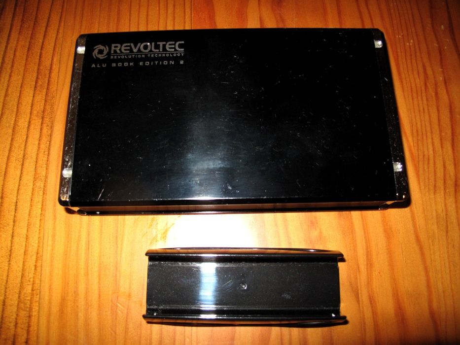 Caixa Para Disco Externo - Revoltec Alu Book Edition 2