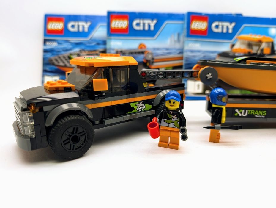 LEGO City 60085 Terenówka z motorówką