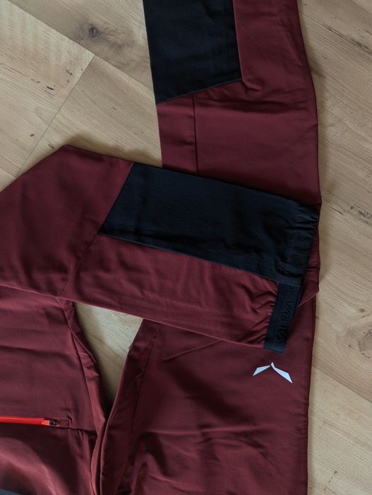 Spodnie skiturowe damskie Salewa Sella DST Light Pants - syrah 12 M