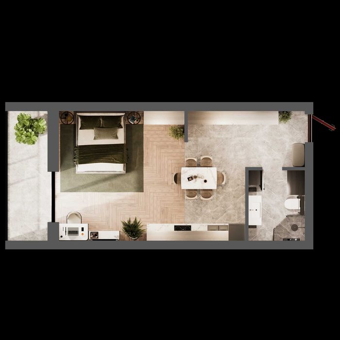 Квартири біля санаторію "Квітка Полонини" / ЖК "Kvitka Residence" - View 5