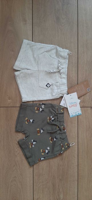 R 62 spodenki dwupak nowe Myszka Miki C&A